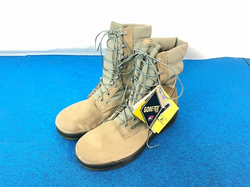 【米軍放出品】☆新品 Belleville コンバットブーツ GORE-TEX/ゴアテックス 13.0W(31cm) AFTW ビブラムソール メンズ (80) ☆CK14A_画像1