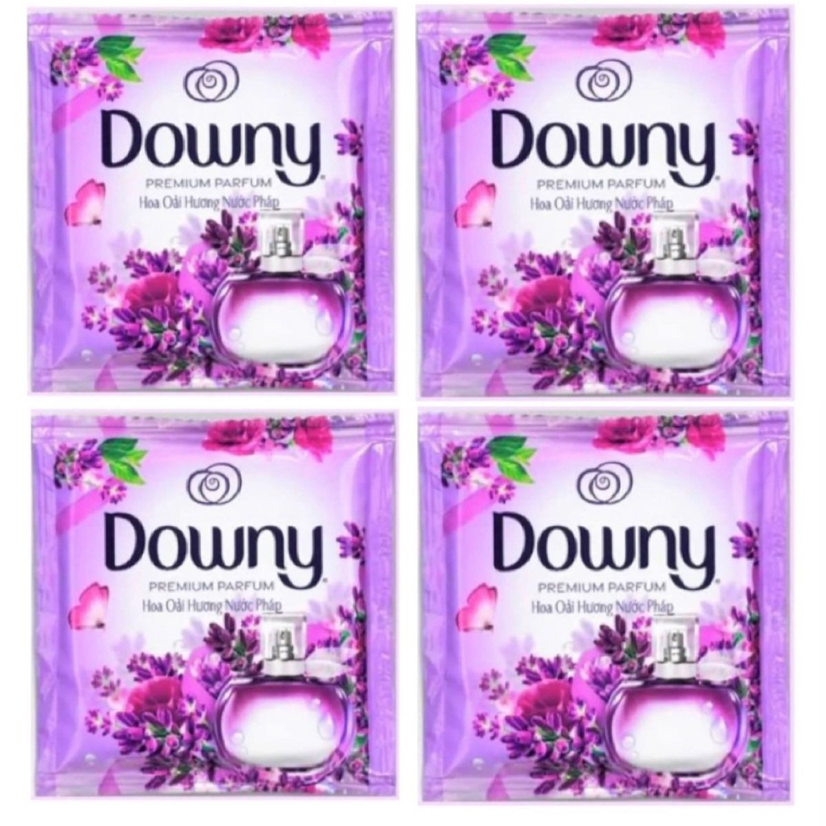 ダウニー downy ラベンダー アジアン ベトナム 柔軟剤 個包装 お試し 4個セット