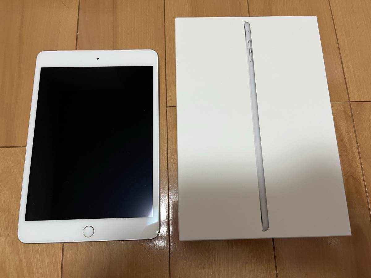 ★1円～★iPad mini 4 Wi-Fi ＋ Cellular 16GB シルバー ドコモ SIMロック解除済_画像7