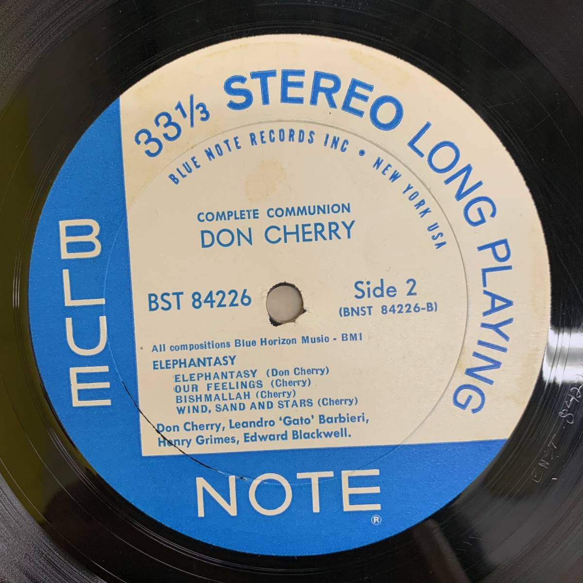 [LP] Don Cherry - Complete Communion [BST84226] ドン・チェリー/Blue Note/Liberty/VAN GELDER刻印/NEW YORK USA/レコード/ジャズ_画像6