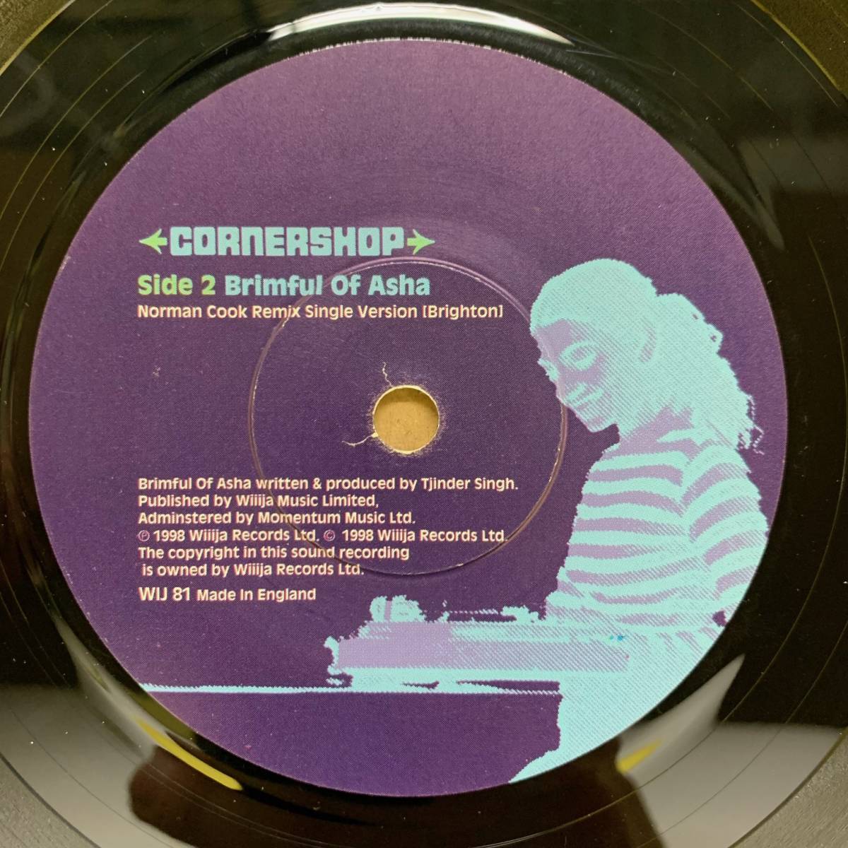 [EP] Cornershop - Brimful Of Asha [WIJ81] 英国インディー・ロック/大ヒットシングル/Norman Cook Remix収録/Fatboy Slim_画像4