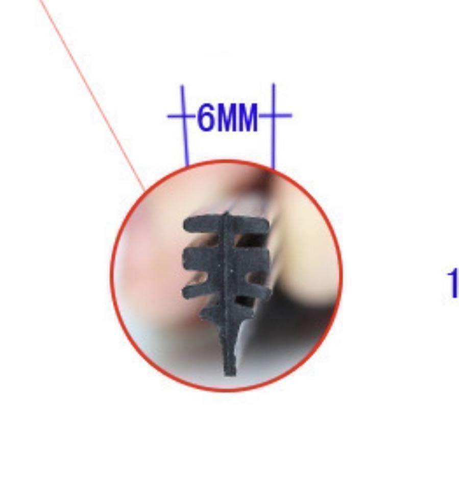 ワイパー 替えゴム 10本セット フリーカットサイズ 幅6ｍｍ長さ600mm 送料無料 （まとめて 400 475 450 380 350 430 330 リヤワイパー ）_画像2