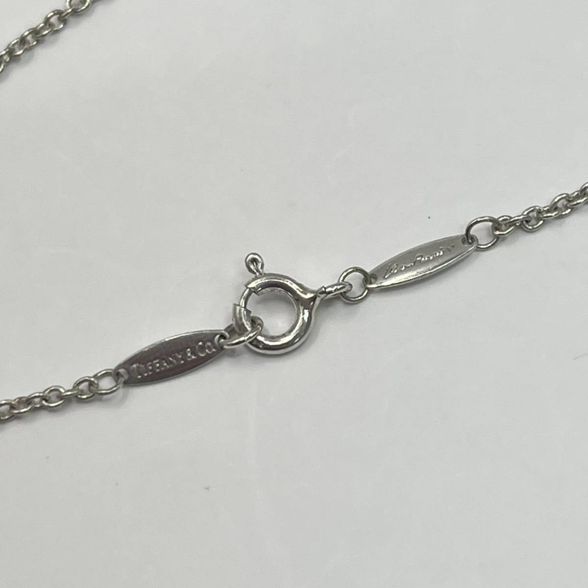 （A002）ティファニー　Tiffany&Co. オープンハート　ネックレス　シルバー925 SV925_画像4