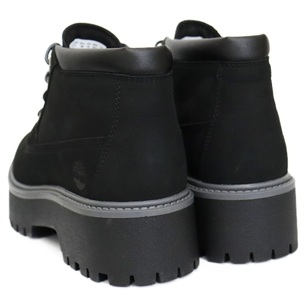 Timberland (ティンバーランド) A5REN HRTG PLTFRM NELLI WP プレミアムウォータープルーフ プラットフォーム チャッカ レディース Black T_Timberland(ティンバーランド)正規取扱店TH