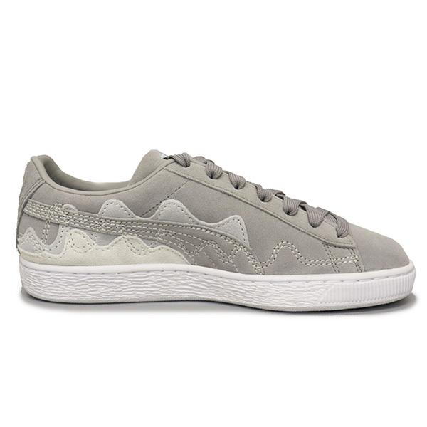 PUMA (プーマ) 393257 スウェード サウンドウェーブ スニーカー 03 CONCRETE GRAY PM237 26.0cm_PUMA