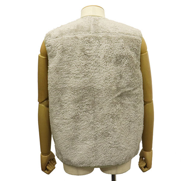 CHUMS (チャムス) CH04-1358 Bonding Fleece No Collar Vest ボンディングフリースベスト CMS142 G059MelangeGray M_CHUMS