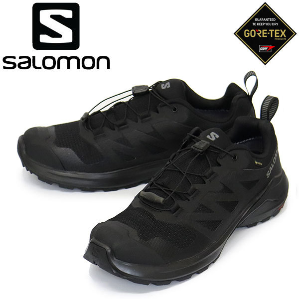 Salomon (サロモン) L47321100 X-ADVENTURE GORE-TEX トレイルランニングシューズ Black x Black x Black SL023 25.5cm