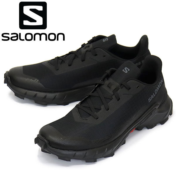 Salomon (サロモン) L47313100 ALPHACROSS 5 アルファクロス 5 ランニングシューズ Black x Black x Ebony SL022 26.0cm