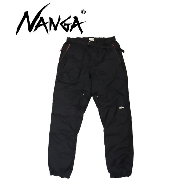 NANGA (ナンガ) NW2341-1I301 AURORA DOWN PANTS メンズ オーロラ ダウンパンツ BLACK M N023