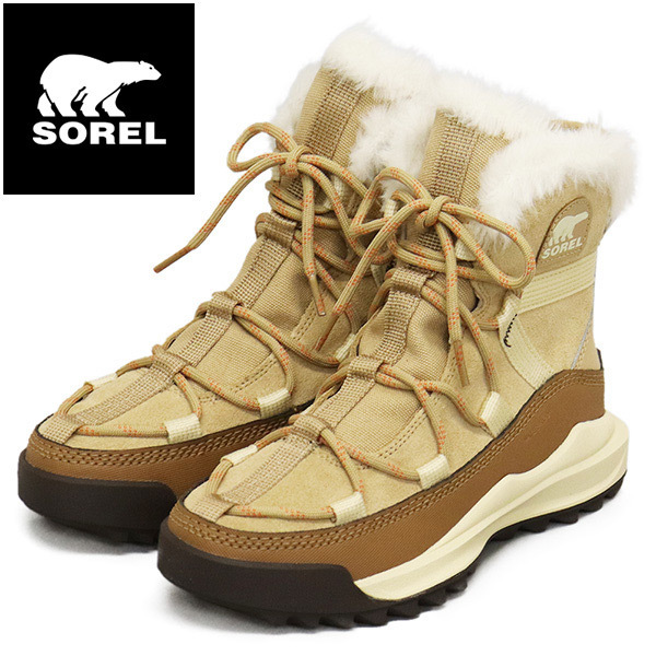 SOREL (ソレル) WMS NL5050 アウトアンドアバウト リミックス グレイシー ウォータープルーフ レディースブーツ 262 CANOE SEA SALT SRL11