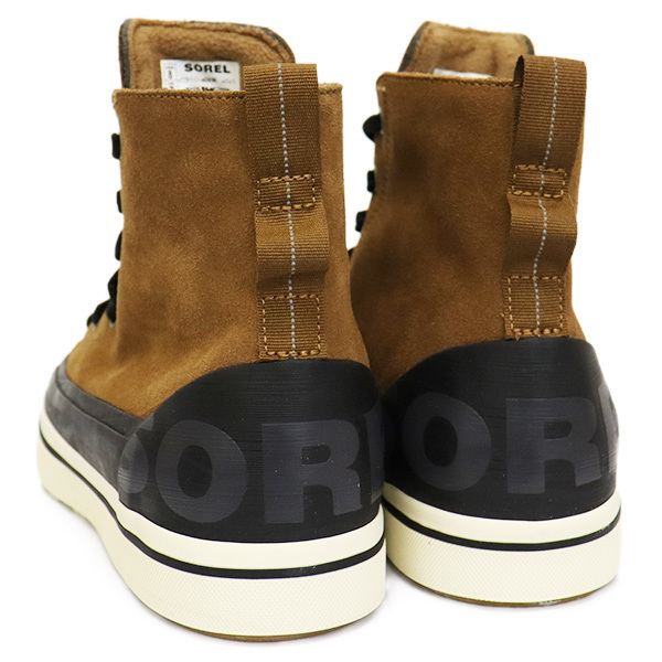 SOREL (ソレル) NM4986 シャイアン メトロ ツー スニーク ウォータープルーフ メンズ ブーツスニーカー 242 VELVET TAN BLACK SRL117 US7.5_SOREL(ソレル)正規取扱店THREEWOOD