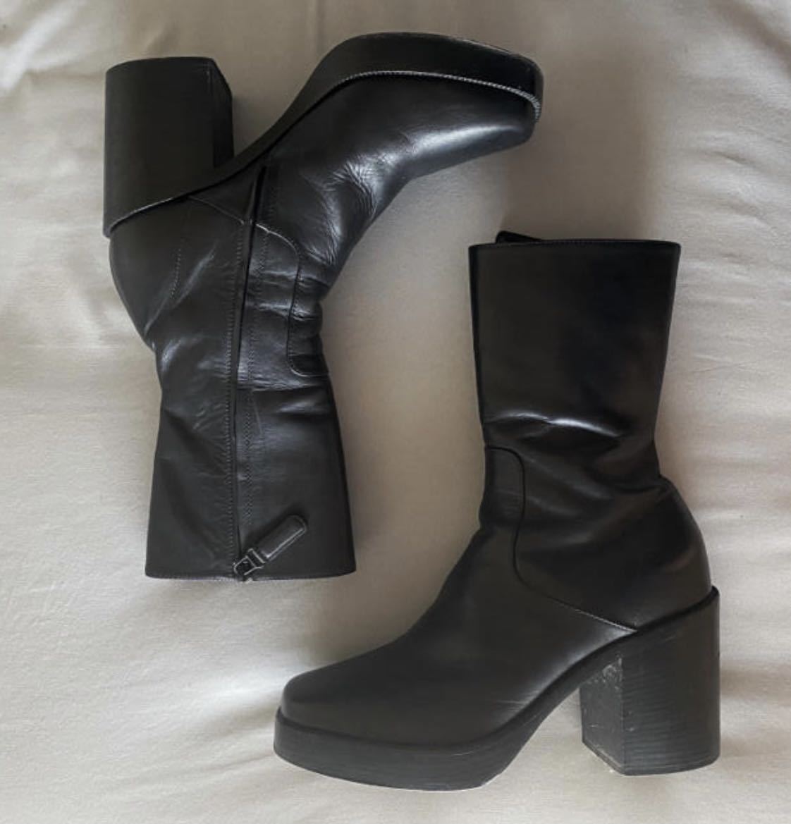 BALENCIAGA バレンシアガ 17SS プラットフォーム スクエアトゥ BALENCIAGA バレンシアガ 17SS プラットフォーム スクエアトゥ