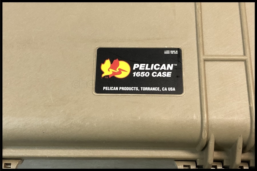 東京)PELICAN ペリカン ペリカンケース 1650 TAN 実物(パーツ)|売買