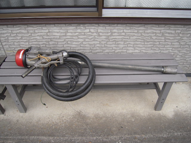 ■中古 工進 灯油ポンプ 電動給油ポンプ ドラムポンプ FR200 100V ドラム缶 A重油 移送ポンプ