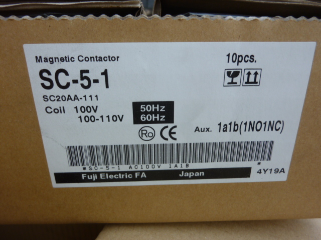 ■新品　富士電機　マグネットコンタクタ　SC-5-1_画像2