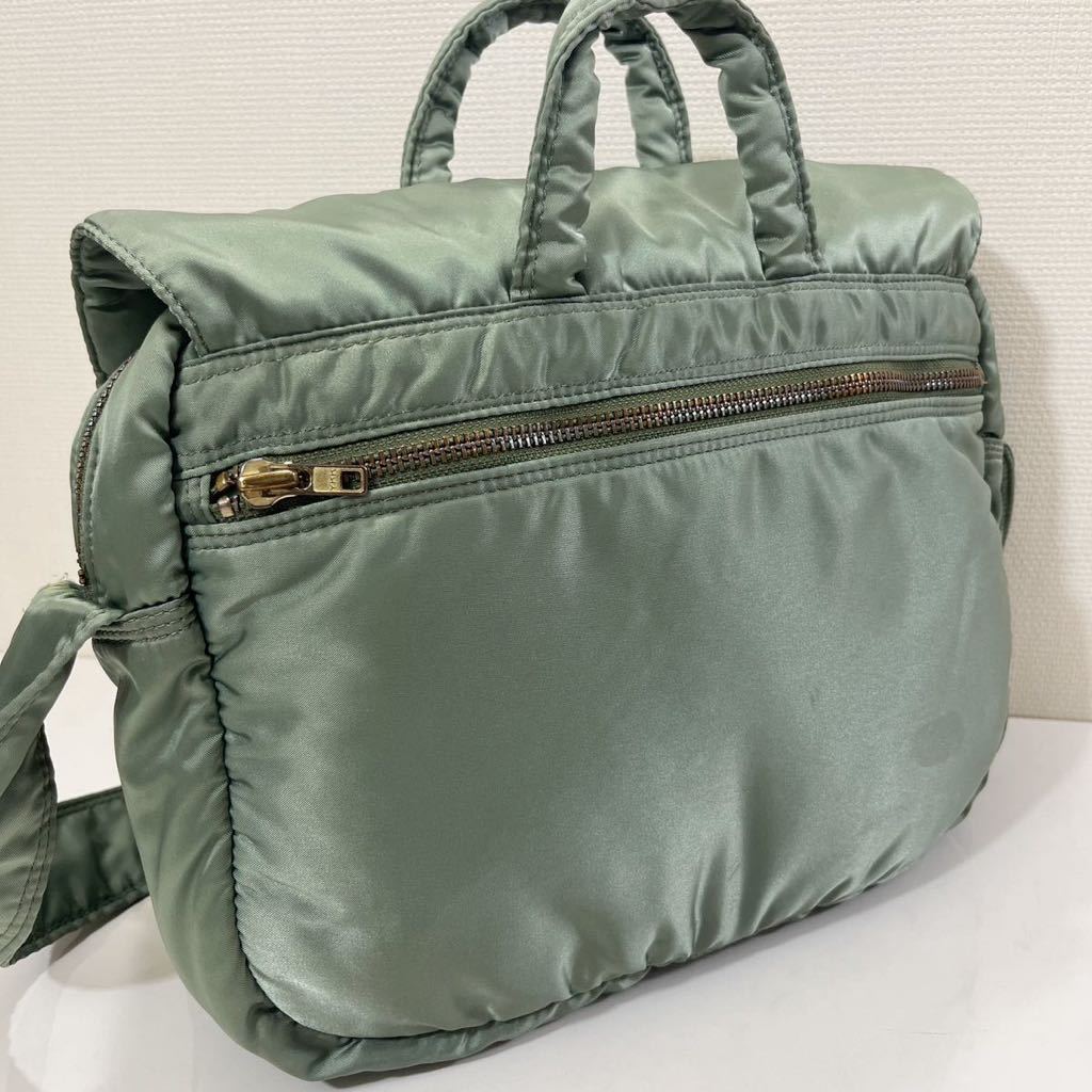 PORTER ポーターTANKER タンカー2WAY ショルダー ハンド カーキ PORTER ポーターTANKER タンカー2WAY ショルダー ハンド カーキ