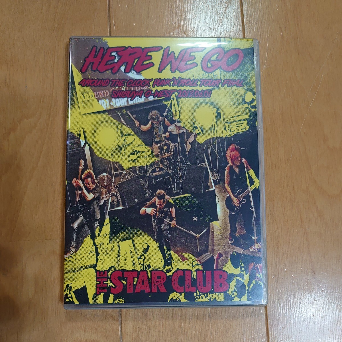 THE STAR CLUB DVD 「HERE WE GO AROUND THE CLOCK PUNK’N’ROLL TOUR FINAL 」　スタークラブ　HIKAGE COBRA SA