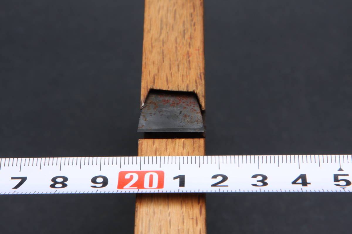 YF5206 2個セット かんな 鉋 櫛型作里 刃渡り約1.7cm、約1cm 宮大工 日曜大工 DIY_画像4