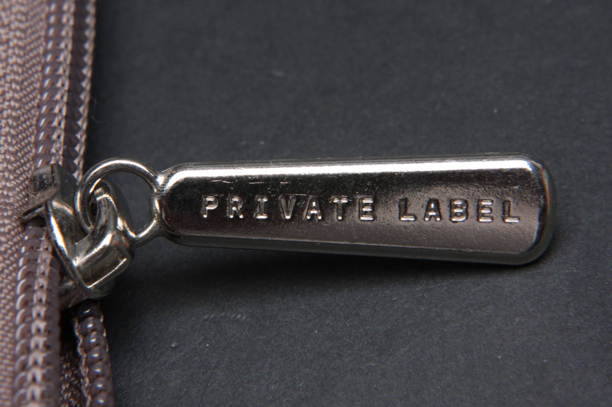 YF5217 【美品】 PRIVATE LAVEL プライベートレーベル トートバッグ キャンバス ブラウン 茶 NO.4326307_画像7