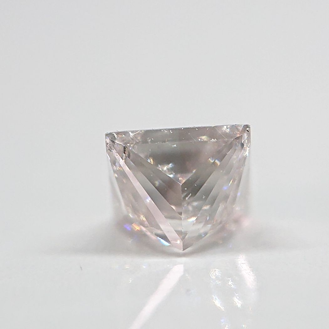 天然 0.188 ct ピンク ダイヤモンド Natural untreated 0.188ct Faint Pink I1 ルース 裸石_画像5