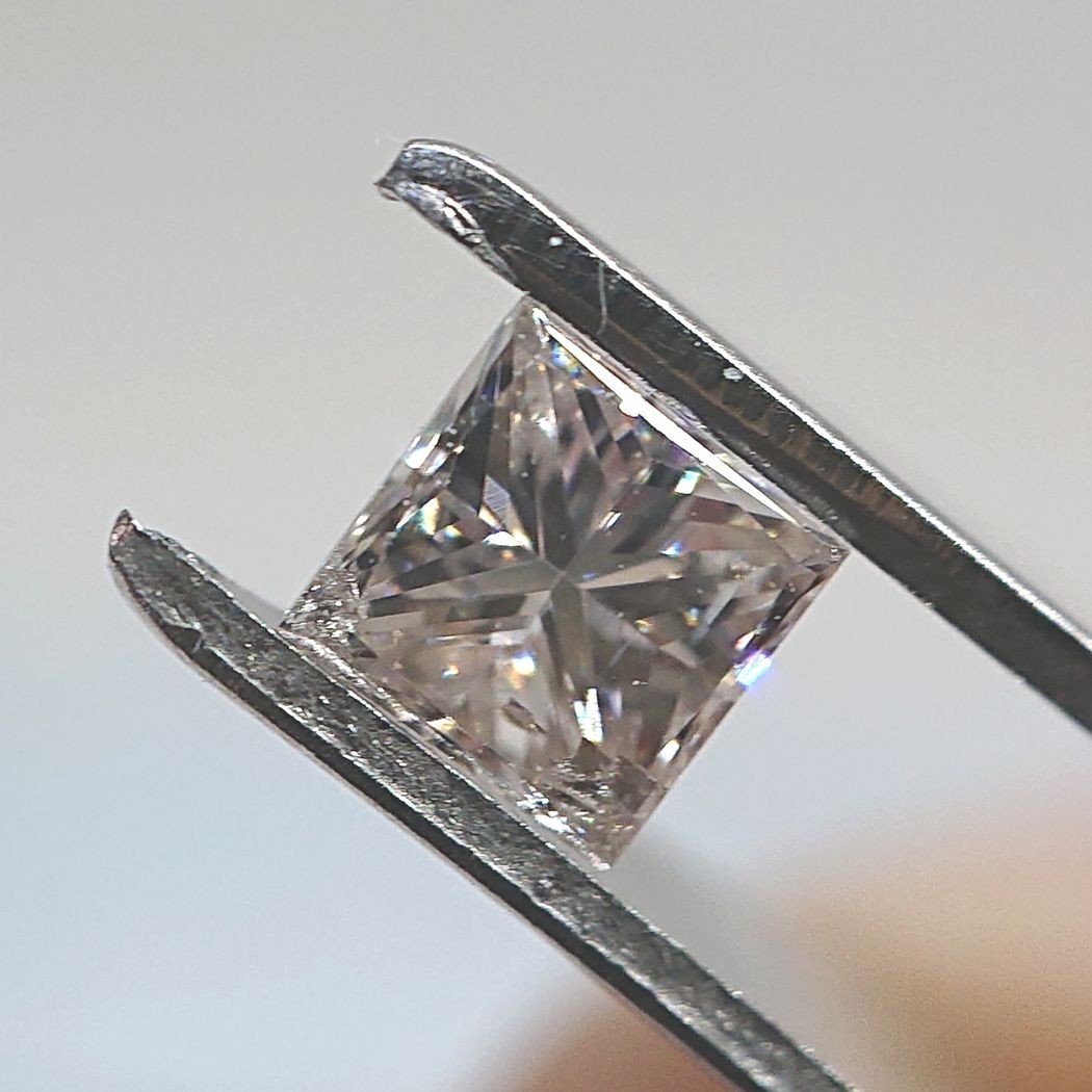 天然 0.188 ct ピンク ダイヤモンド Natural untreated 0.188ct Faint Pink I1 ルース 裸石_画像7