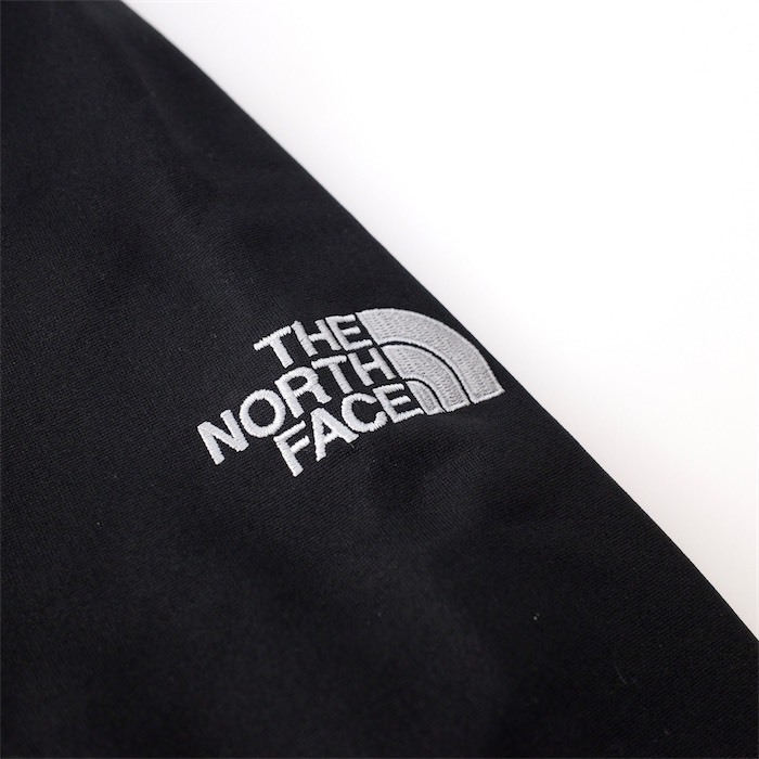 THE NORTH FACE ザノースフェイス ソフトシェルジャケット WINDWALL 企業刺繍 メンズUS-XXLサイズ ブラック jk-3205