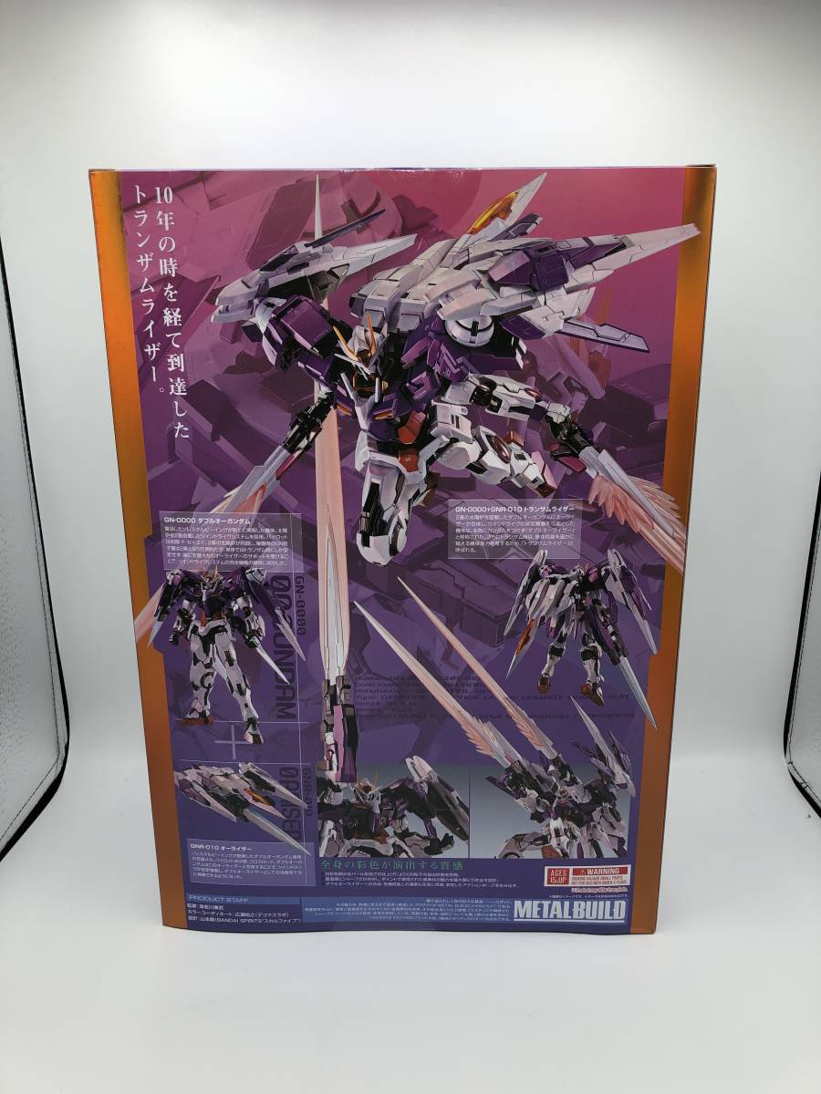 【未開封品・箱ダメージ有り】METAL BUILD 10th Anniversary トランザムライザー Full Particle ver. (20231111)_画像4