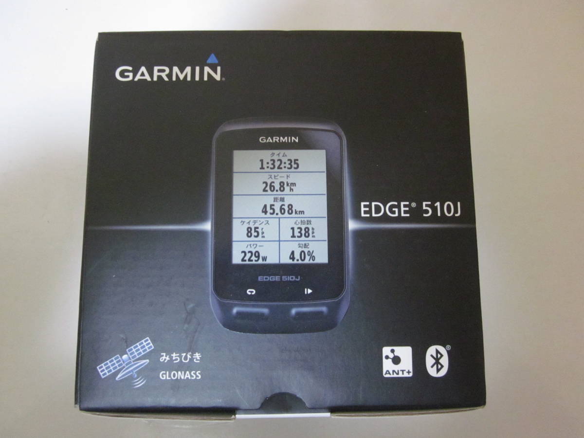 【中古品】 GARMIN Edge 510J SET 日本語対応 GPSサイクルコンピューター ガーミン _画像1