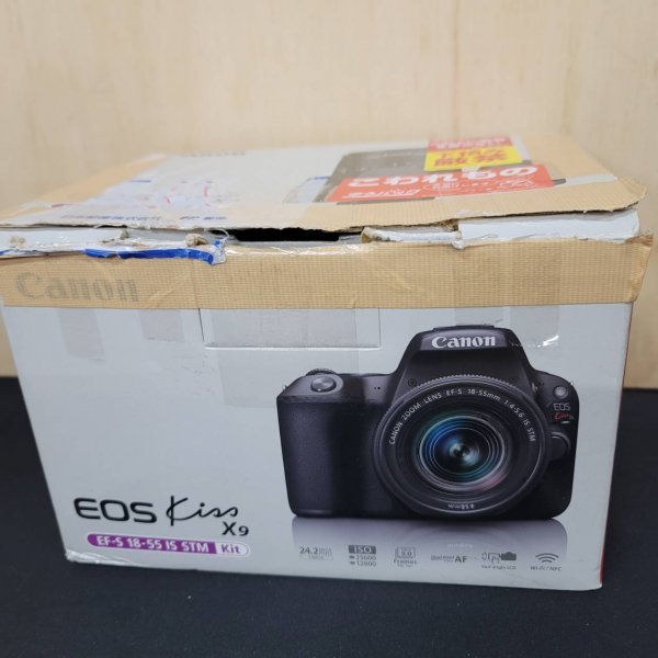 T873 1円スタート Canon デジタル一眼レフカメラ EOS Kiss X9 ホワイト レンズキット EF-S18-55 F4 STM付属 KISSX9WH-1855F4ISSTMLK_画像10