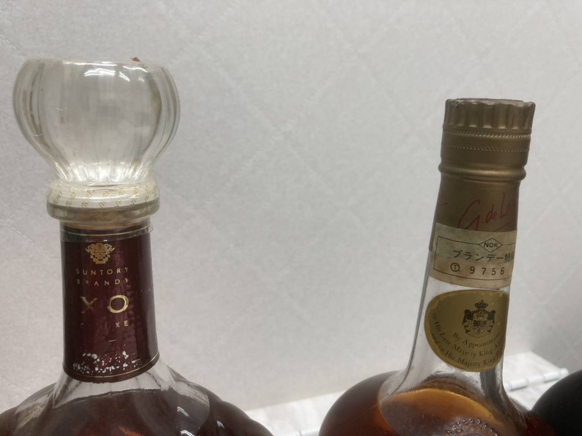 F6446 1円～ 未開栓 古酒 ブランデー 6本 まとめてセット VSOP NAPOLEON XO COGNAC 詳細不明_画像4