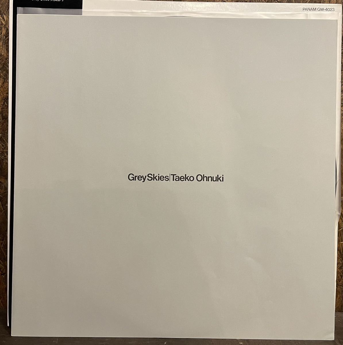 【JPN盤/和モノ,City Pop/美盤(EX)/帯付完品/LP】 Taeko Ohnuki = 大貫 妙子 Grey Skies = グレイ・スカイズ / 試聴検品済_画像2