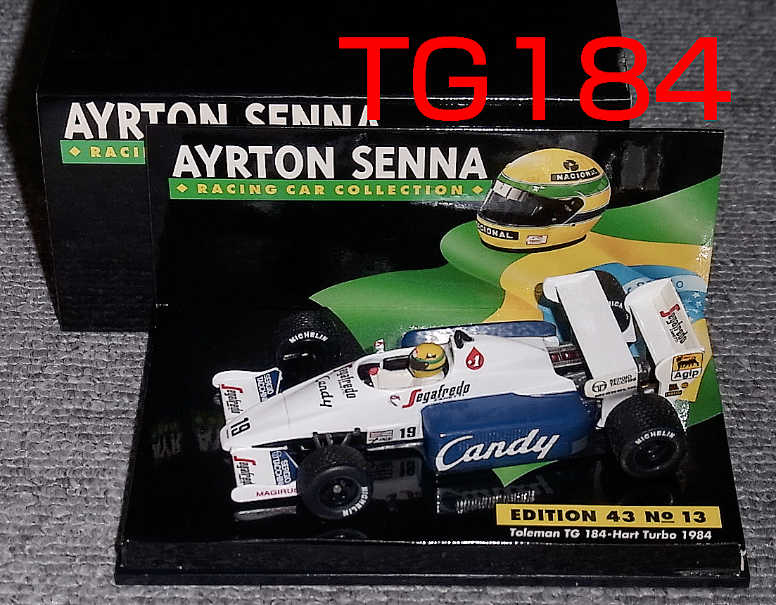 セナコレ13 1/43 トールマン TG184 セナ 1984 TOLEMAN HART ハート SENNA_画像1