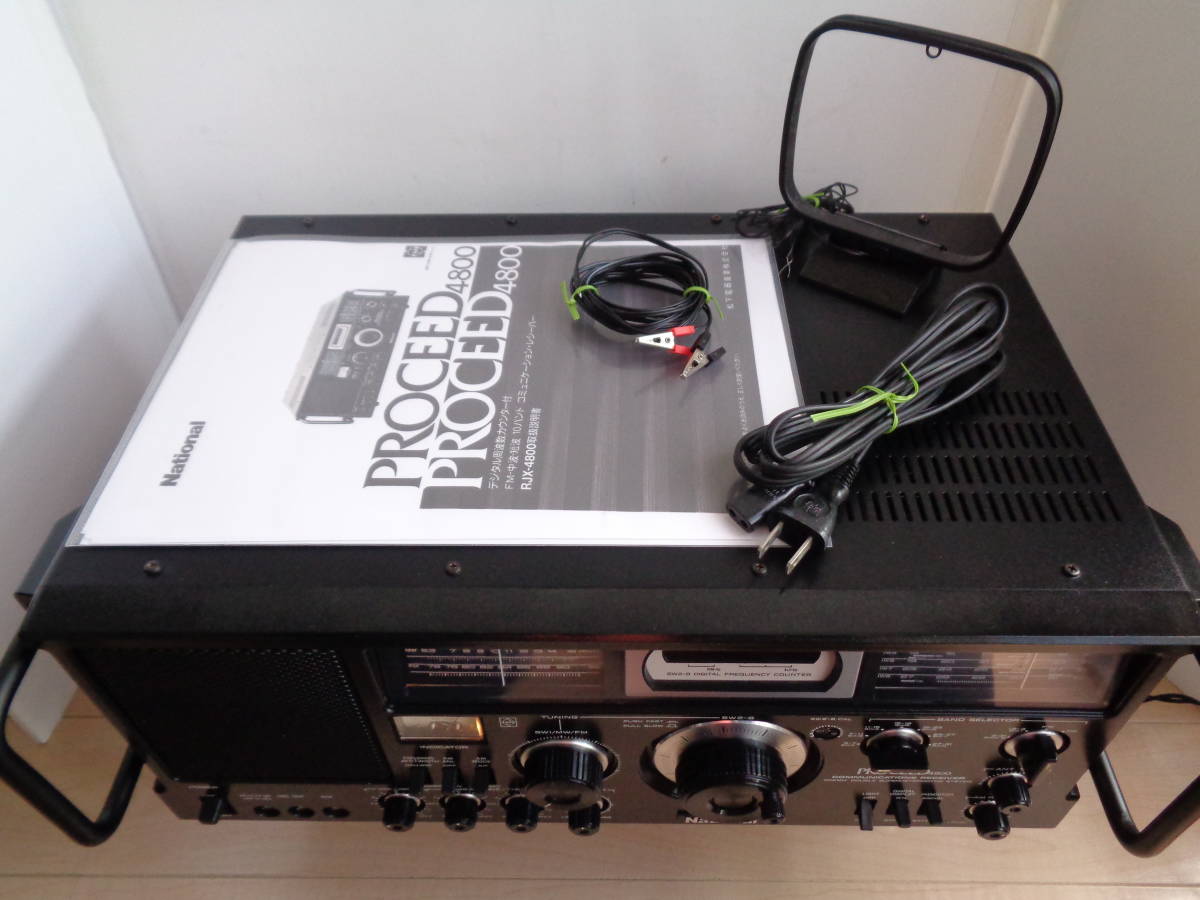 ナショナル　RJX-4800　PROCEEDプロシード4800 10バンド ラジオ 　美品整備作動品_画像2