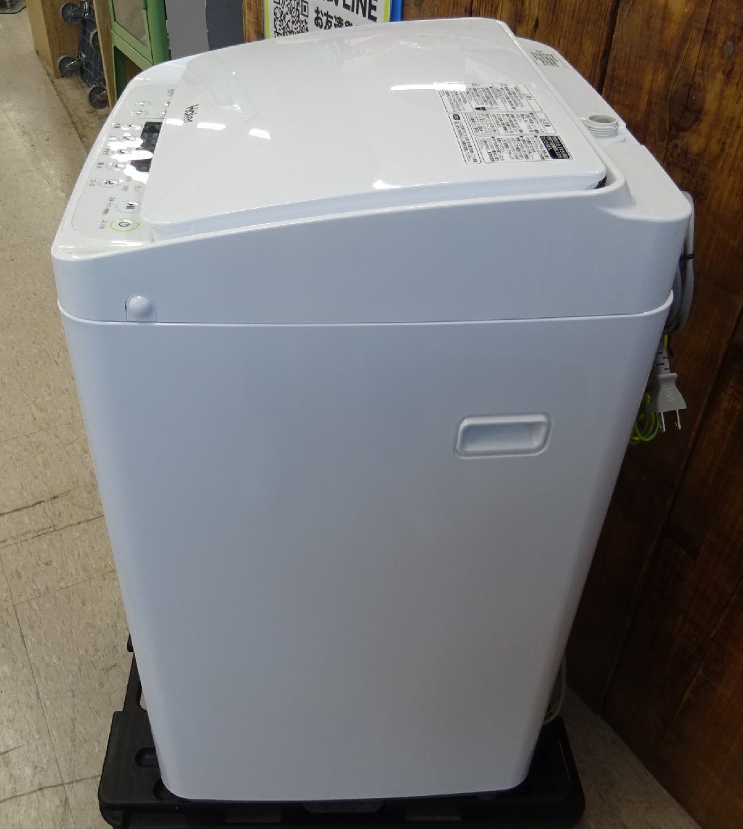 R4163　洗濯機　Haier　3.3㎏　JW-C33A　2022年　引っ越し　一人暮らし　宇都宮　中古　新生活　配送OK　リサイクルR　現物確認可_画像2