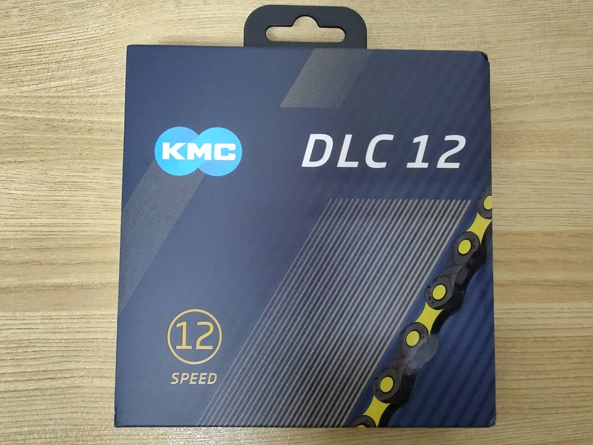 KMC DLC12　12速用チェーン　イエロー　126Links　未使用　送料無料