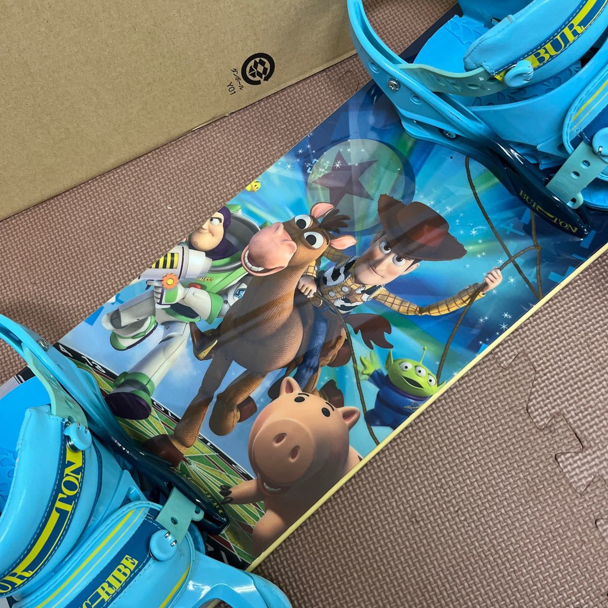 ◇【SP328】BURTON バートン CHOPPER スノーボード TOY STORY トイストーリー　スノボ ボード 全長130㎝　板_画像3