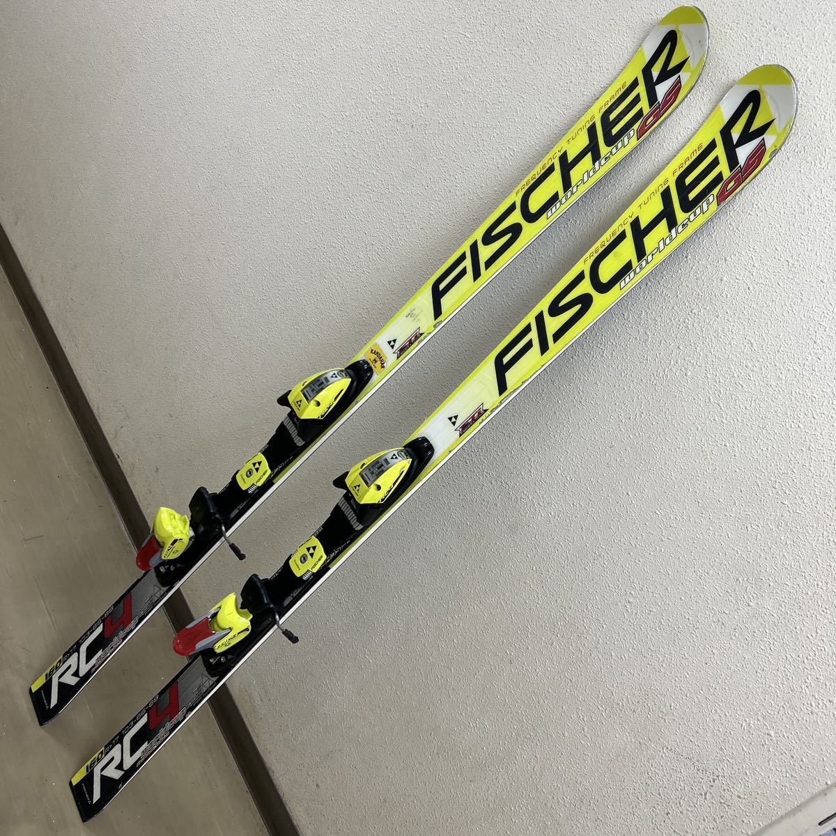 【97651】FISCHER WOSLDCUP GS RC4 フィッシャー　ワールドカップ　スキー板　160cm ビンディング RC4 Z11 _画像1