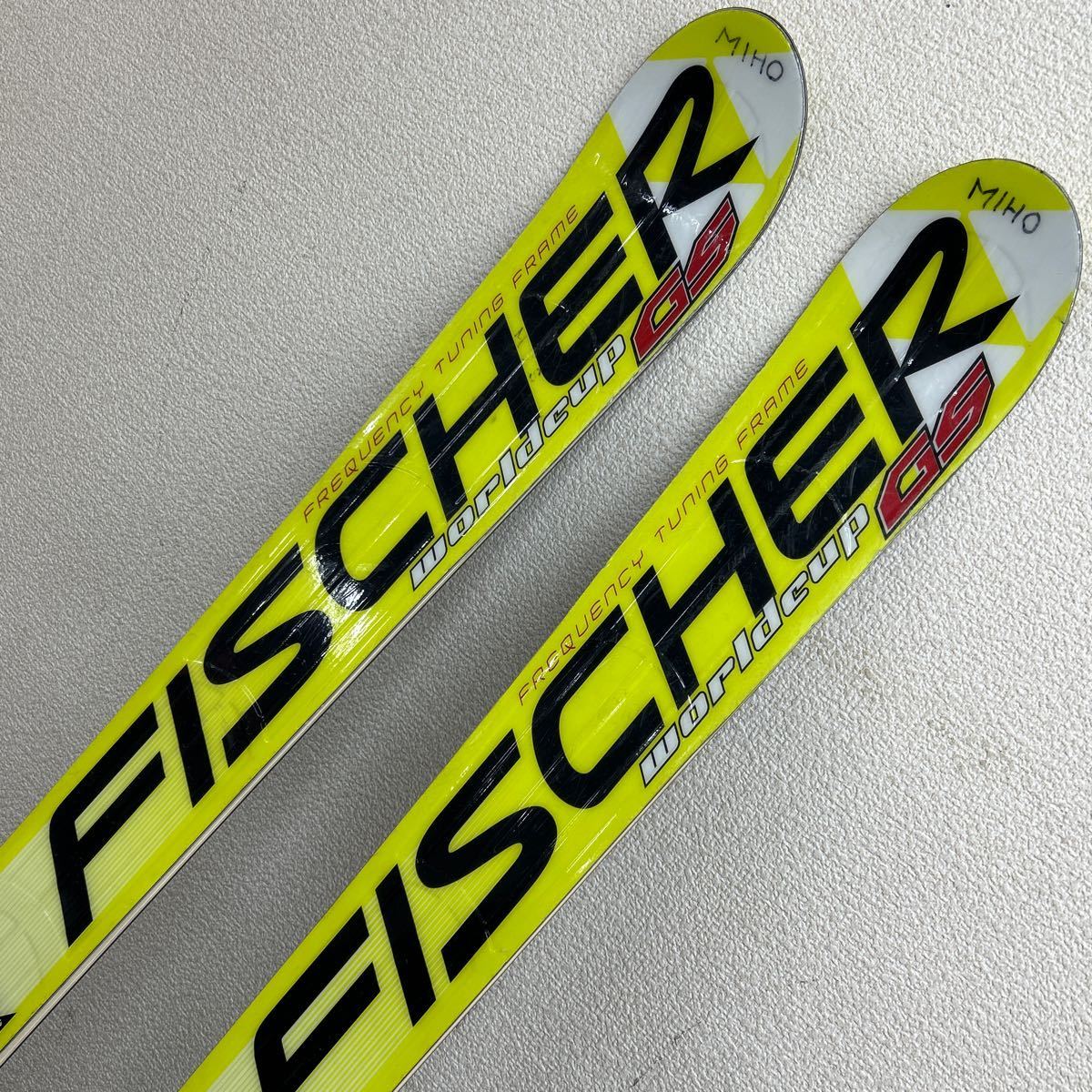 【97650】FISCHER フィッシャー RC4 World Cup GS 165cm スキー板 ワールドカップ レーシングビンディング _画像2