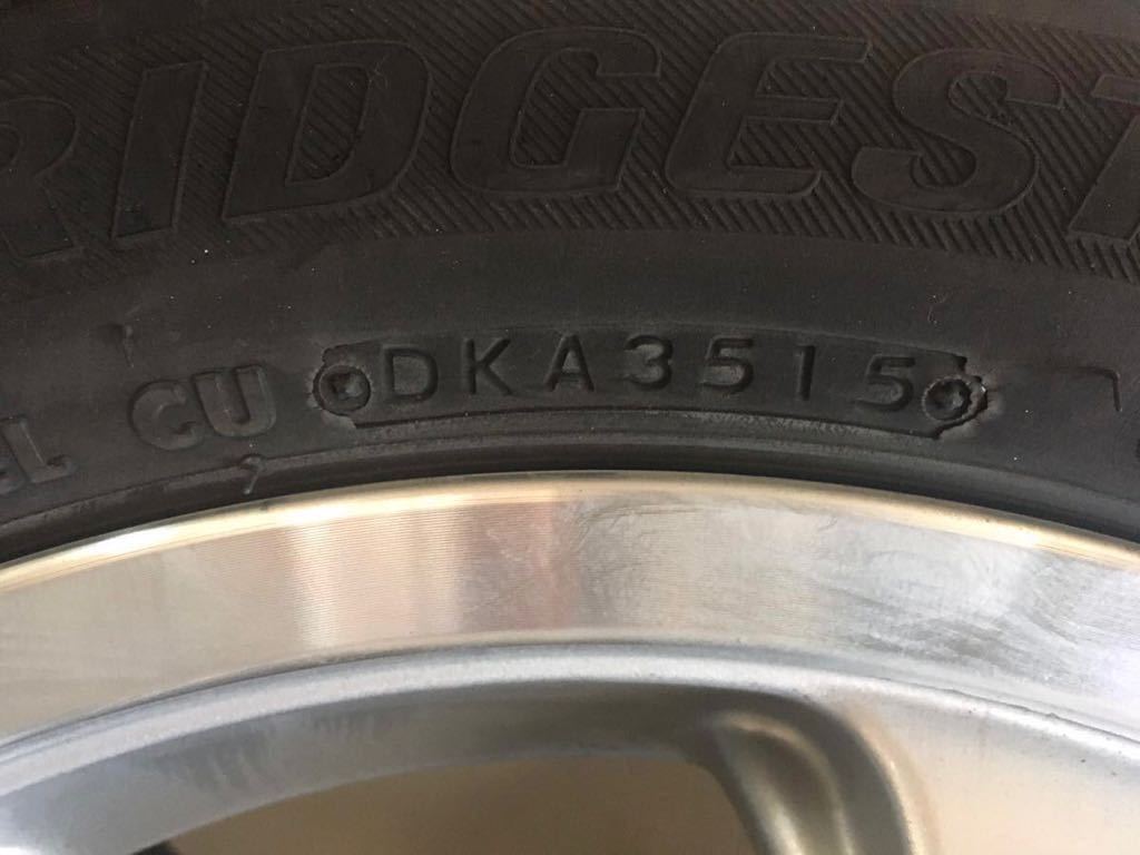 三菱アイ　ブリヂストン ブリザック　スタッドレス タイヤ アルミホイール 4本セット　145/65R15 175/55R15 _画像8