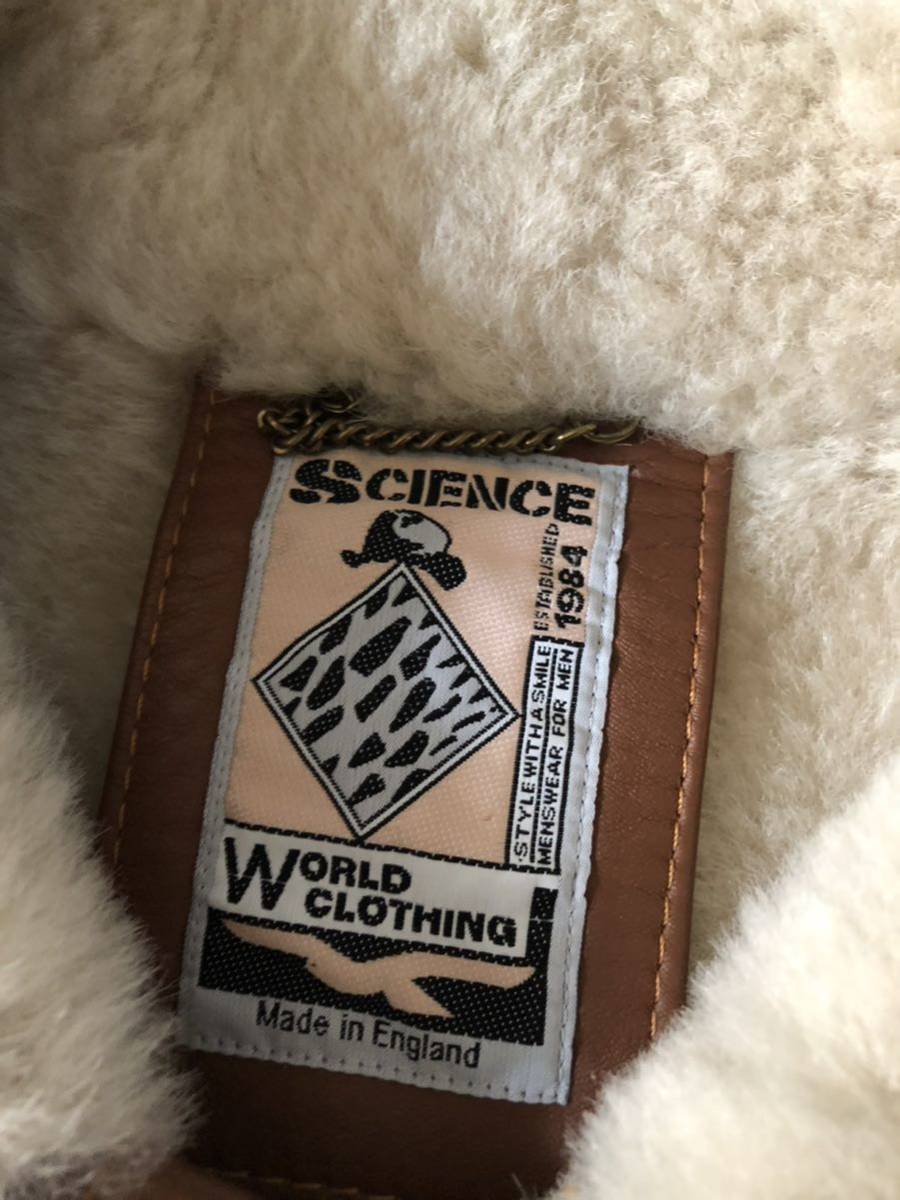 SCIENCE LONDON サイエンス ロンドン ムートンジャケット マルセルラ