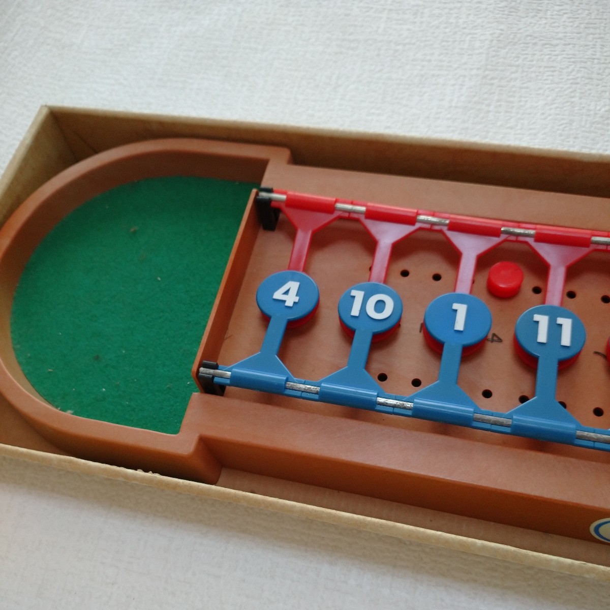 a16 昭和レトロ 当時物 おもちゃ アドゲーム 頭脳開発トレーナー ゲーム盤 サイコロ スネイク アンティーク の画像4