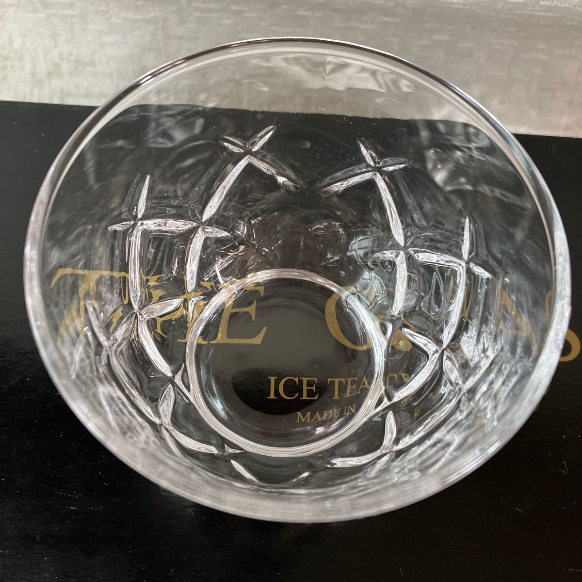 e78⑥80 未使用 冷茶グラスセット ザ グラス 5個 セット 東洋佐々木ガラス アイスティセット 日本製 グラス ガラス コップ 茶器 食器の画像3