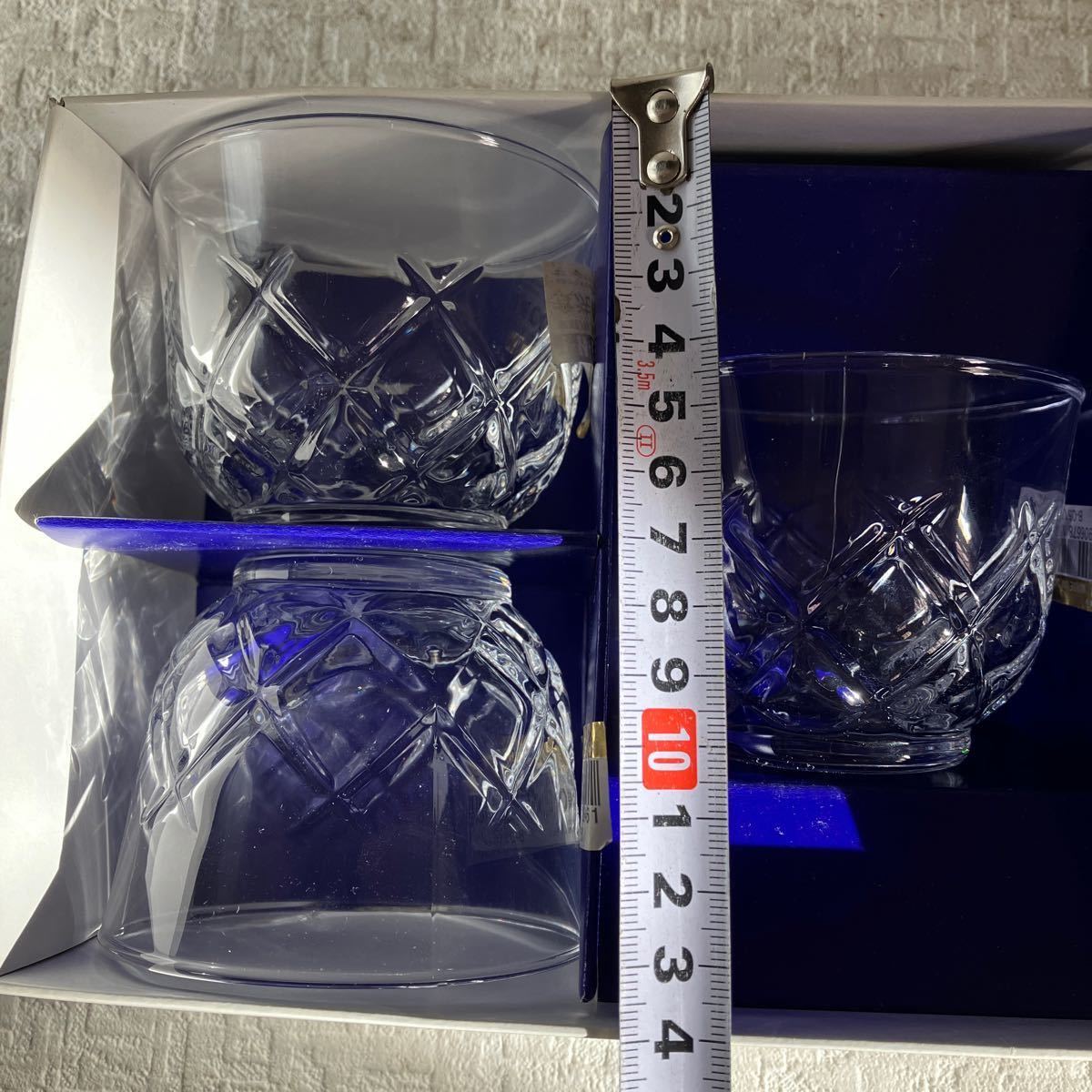 e78⑧80 未使用 冷茶グラスセット ザ グラス 5個 セット 東洋佐々木ガラス アイスティセット 日本製 グラス ガラス コップ 茶器 食器の画像7