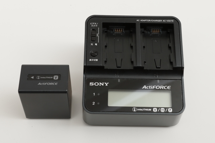 SONY バッテリー NP-FV100 ＆ 充電器 AC-VQV10 急速充電 ACアダプター、大容量 ソニー_画像7