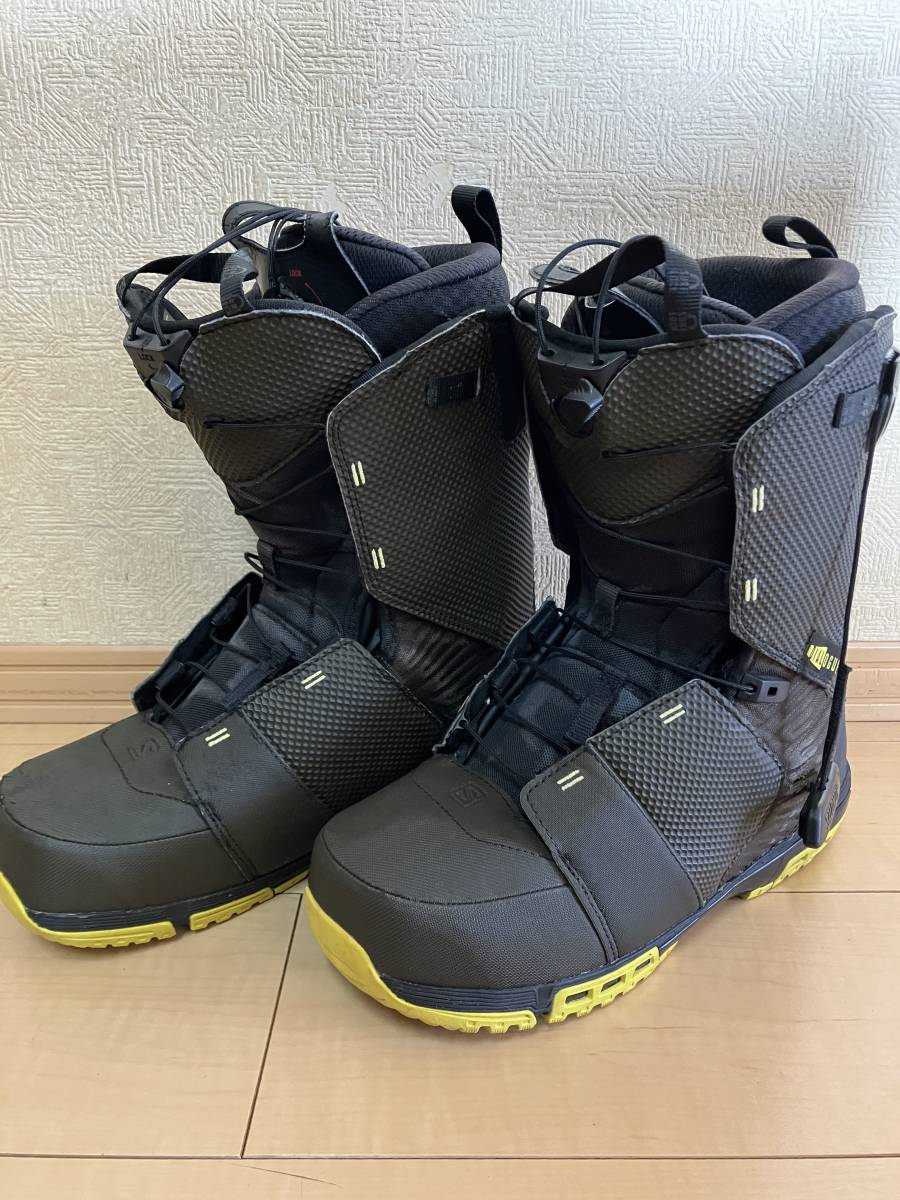 SALOMON サロモン　黄色　黒　スノーボード ブーツ　27センチ_画像1