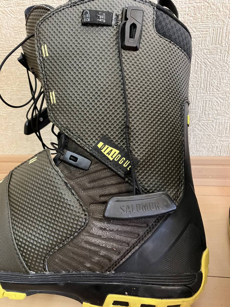 SALOMON サロモン　黄色　黒　スノーボード ブーツ　27センチ_画像7