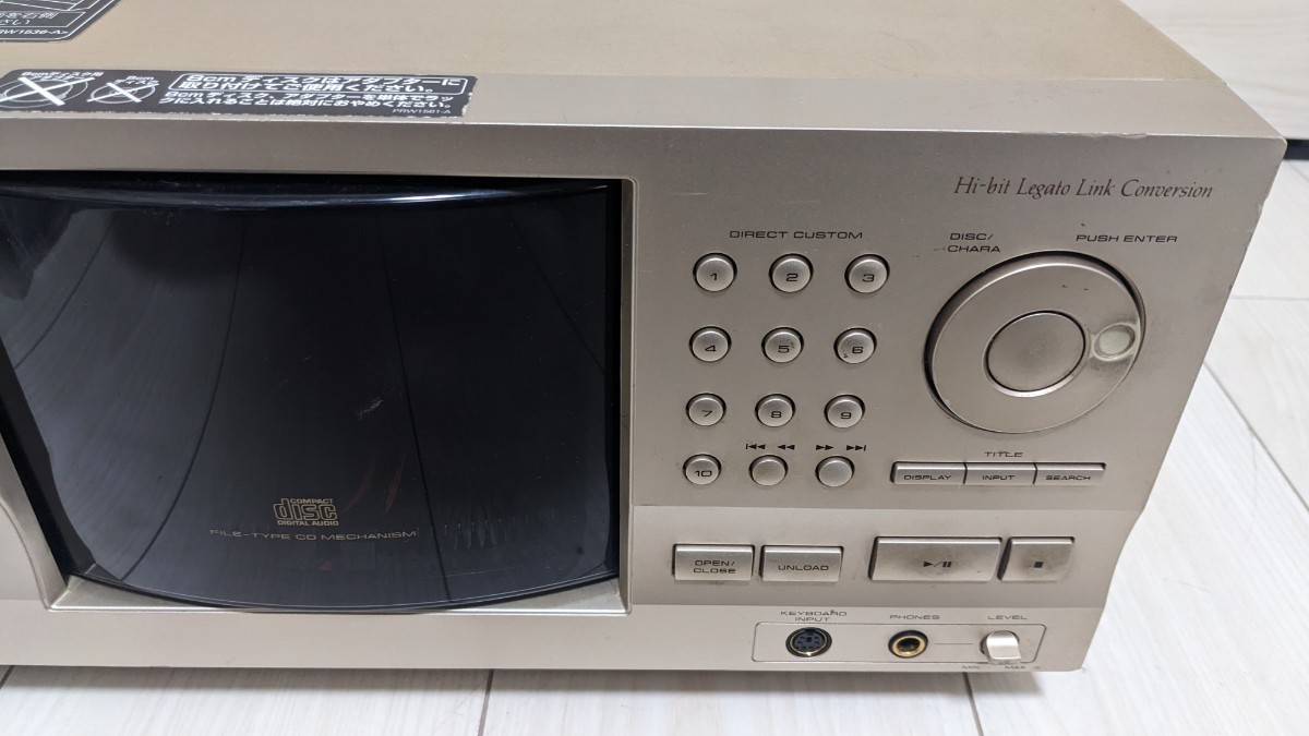 PIONEER Pioneer PD-F1007 CD changer audio equipment Junk 