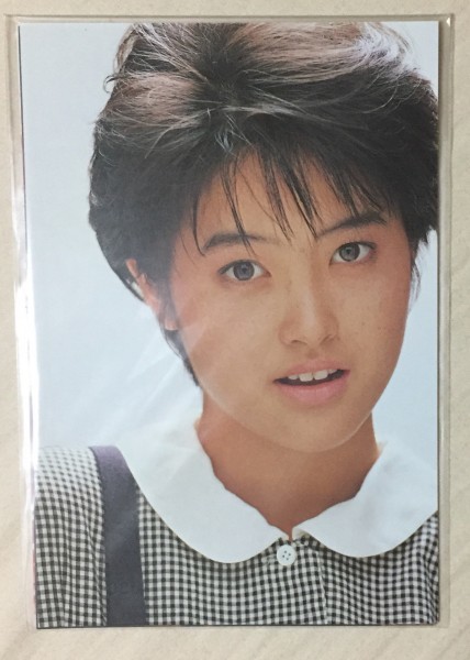 荻野目洋子 年賀ポストカード（３枚セット未開封）_お届けする商品（未開封）