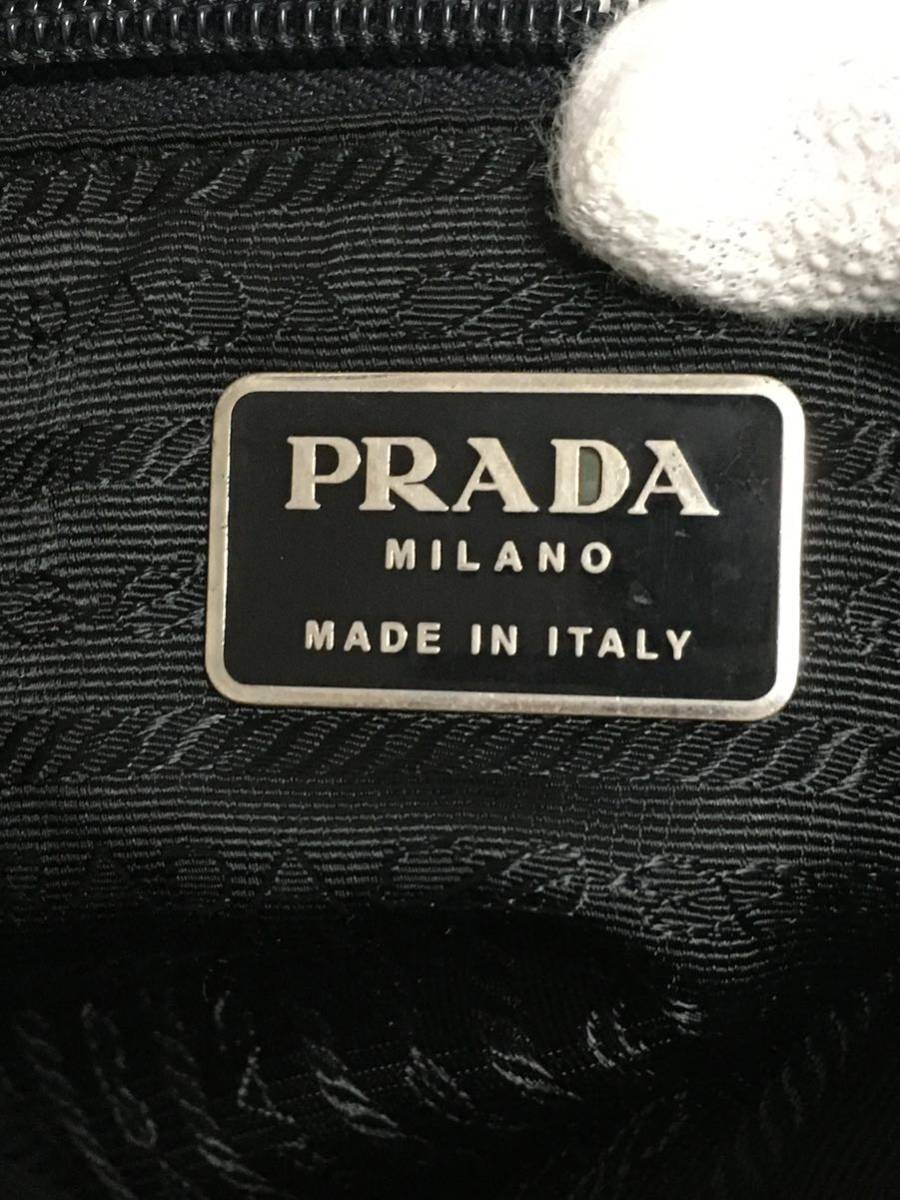 プラダ ロゴプレート メッセンジャーバッグ ショルダーバッグ PRADA _画像8