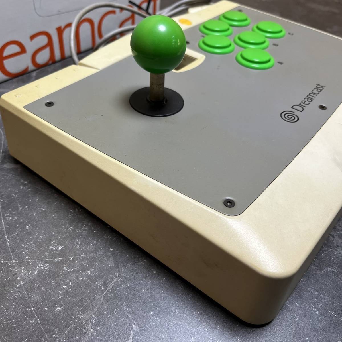 ☆ジャンク品 DreamCast ドリームキャスト SEGA セガ ドリキャス HKT‐7300 TVゲーム 本体 箱付(中古品/現状品/保管品)☆_画像2